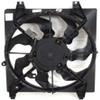CPP Driver Side Single Cooling Fan for 2007-2009 Hyundai Santa Fe HY3115113 view 4
