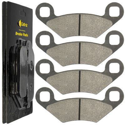 Caltric Front Brake Pads Compatible with Polaris Trail Blazer 330 2008-2013