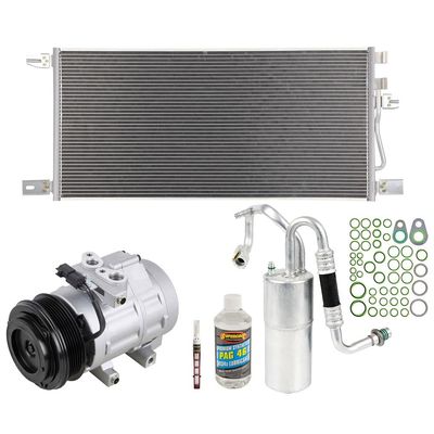 For Ford F-250 F-350 F-450 F-550 A/C Kit w/AC Compressor Condenser & Drier - BuyAutoParts 60-82600CK New