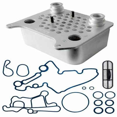 PPE Heavy-Duty Ford Oil Cooler including Viton Gasket Kit (2003-2007 Ford Powerstroke 6.0L) - 314030310