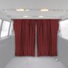 OMAC 54" x 71" Cab Divider Van Cabin Curtain Campervan Kit Red view 1