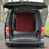 OMAC 54" x 71" Cab Divider Van Cabin Curtain Campervan Kit Red view 2