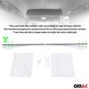 OMAC 54" x 71" Cab Divider Van Cabin Curtain Campervan Kit Red view 4