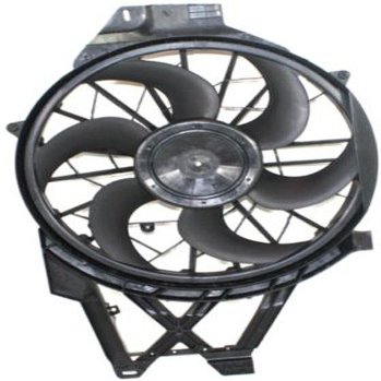 CPP Single Cooling Fan for 1997-1998 Ford Mustang FO3115130