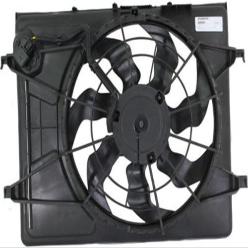 CPP Single Cooling Fan for 2007-2010 Hyundai Elantra HY3115120