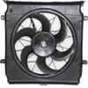 Crash Parts Plus Single Cooling Fan for 2002-2004 Jeep Liberty CH3117101 view 1