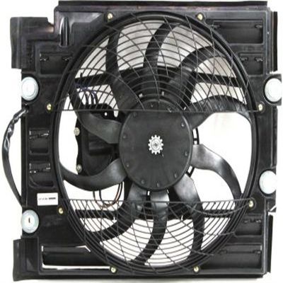 Crash Parts Plus Single Cooling Fan for BMW 525i, 528i, 530i, 540i, M5 BM3113109