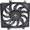 CPP Passenger Side Cooling Fan for Subaru Forester, Impreza w/ Turbo SU3115124 view 4