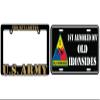 U.S. Army 1st Armored Division License Plate with Frame view 1