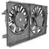CPP Dual Cooling Fan for Pontiac G6, Chevrolet Malibu GM3115178 view 2