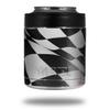 Checkered Racing Flag - Decal Style Skin Wrap fits Yeti Rambler Colster and RTIC Can (Cooler NOT Included) view 1