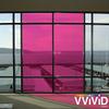VViViD Transparent Colorful Vinyl Window Tinting Sheets (10ft x 5ft, Pink) view 2