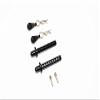 Axial SMT10 MAX-D Upgrade Parts (AX90057) Aluminum Front/Rear Body Post With Clip & Mount - 1 Set Black view 1