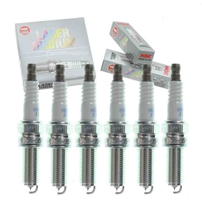 6 pc NGK Laser Iridium Spark Plugs for Dodge Grand Caravan 3.6L V6 2011-14