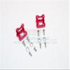 GPM For Thunder Tiger Kaiser XS Upgrade Parts Aluminum Servo Stabilizer - 1Pr Set Red view 1