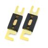 Baomain 2-Pack 300A ANL Fuse Bulk Value Pack with Gold-Plated Terminals for Car Audio, Amplifier, Truck, Boat, RV - 12V/24V Circuit Protection view 1