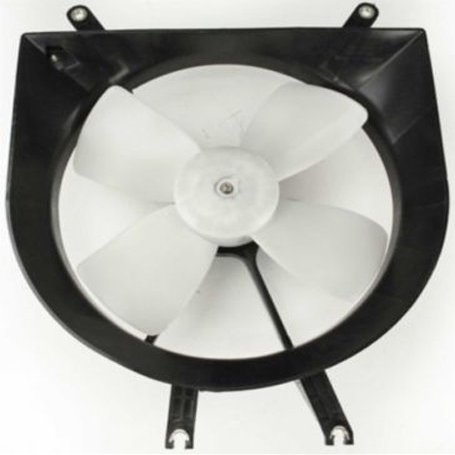 Crash Parts Plus Single Cooling Fan for 1999-2000 Honda Civic HO3115101