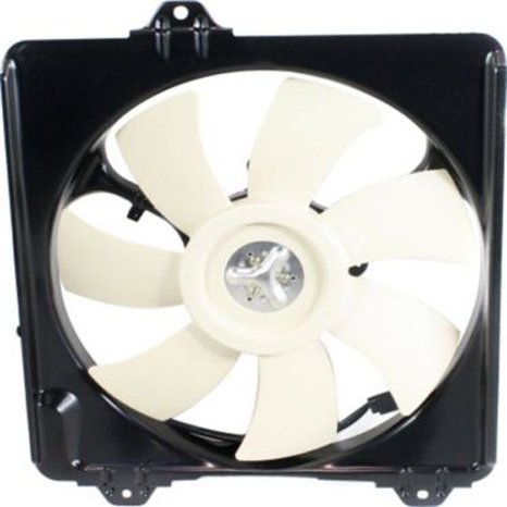 CPP Passenger Side Single Cooling Fan for 2001-2005 Toyota RAV4 TO3115127