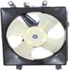CPP Passenger Side A/C Condenser Single Cooling Fan for 01-05 Honda Civic HO3113114 view 1
