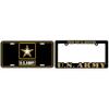 U.S. Army Logo License Plate with frame kit view 1