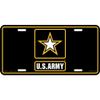 U.S. Army Logo License Plate with frame kit view 2