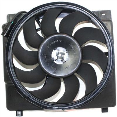 Crash Parts Plus Single Cooling Fan for 1995-1996 Jeep Cherokee CH3115127