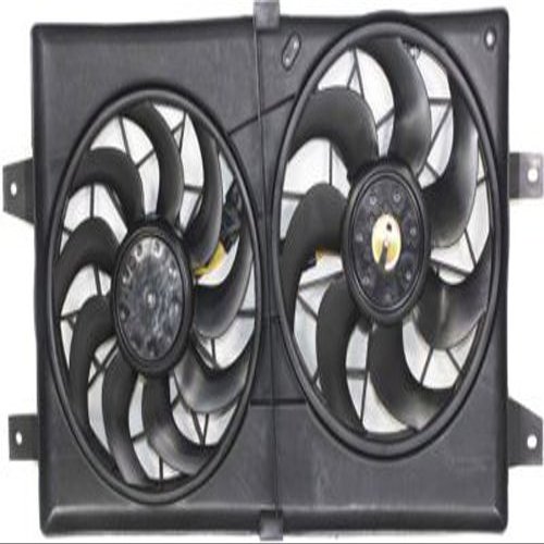 Crash Parts Plus Dual Cooling Fan for Chrysler Sebring, Dodge Stratus CH3115122