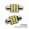 Digital Life Deal - 13 x White Interior LED Lights Package Kit for 2005 - 2015 Nissan Armada view 2