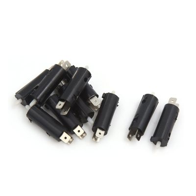 uxcell 10Pcs 2 Pins Motorcycle Scooter Front Rear Brake System Control Switch Black