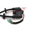 Boat Motor Ignition Coil w/Plug Cover Assy 3BJ-06040-1 339-879147A71 879147A71 For Tohatsu Nissan Mercury Mercruiser Quicksilver Outboard 9.9HP 15HP 20HP 4-stroke Engine view 2