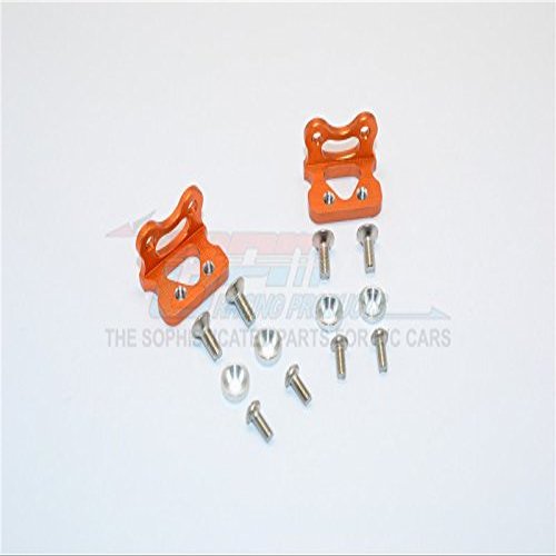 GPM For Thunder Tiger Kaiser XS Upgrade Parts Aluminum Servo Stabilizer - 1Pr Set Orange