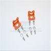 GPM For Thunder Tiger Kaiser XS Upgrade Parts Aluminum Servo Stabilizer - 1Pr Set Orange view 1