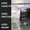Caliber Bunk Wrap Kit 23054, 24-ft Roll of 2x4-in Bunk Wrap with Endcaps, Grey view 3