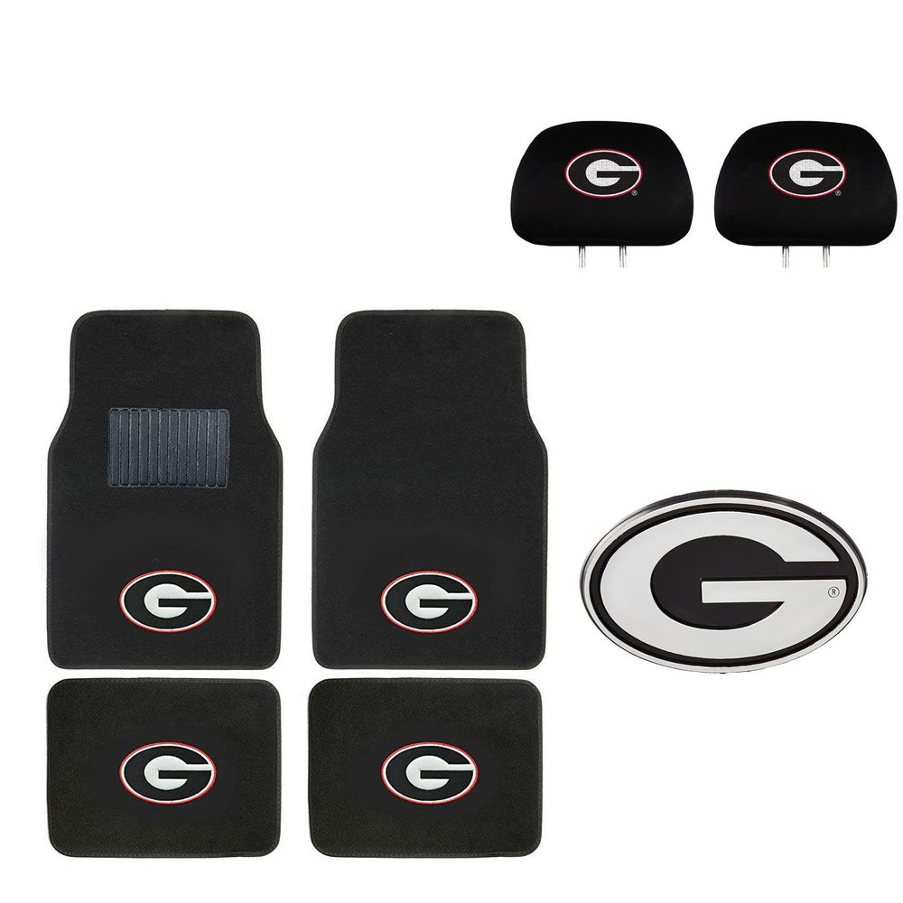 Georgia Bulldogs 4 Pc Carpet Floor Mats