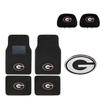 Georgia Bulldogs 4 Pc Carpet Floor Mats view 1