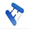 GPM for Thunder Tiger Kaiser XS Upgrade Parts Aluminum Exterior Trail (Diamond Pattern) - 1Pr Set Blue view 1