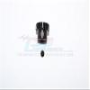 Hard Steel Motor Gear 48 Pitch 19T (Hole 3.175mm, Tooth Distance 0.5mm) - 1Pc Set Black view 1