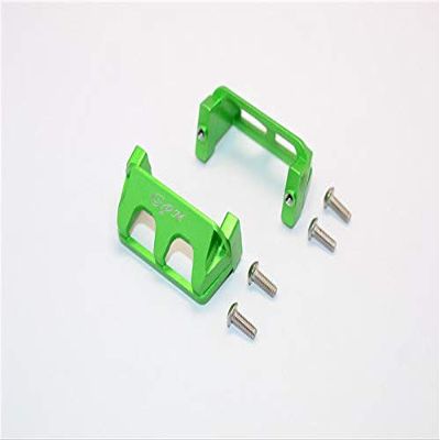 GPM For Traxxas 1/16 Mini E-Revo/Mini Rally Upgrade Parts Aluminum Servo Protector - 2Pcs Set Green