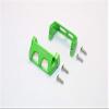 GPM For Traxxas 1/16 Mini E-Revo/Mini Rally Upgrade Parts Aluminum Servo Protector - 2Pcs Set Green view 1