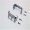 GPM For Traxxas 1/16 Mini E-Revo/Mini Rally Upgrade Parts Aluminum Servo Protector - 2Pcs Set Gray Silver view 1