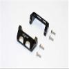 GPM For Traxxas 1/16 Mini E-Revo/Mini Rally Upgrade Parts Aluminum Servo Protector - 2Pcs Set Black view 1