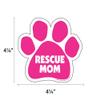 Imagine This D1943 Car Decal (Rescue Mom), 2 Pack view 2