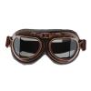 MUXSAM Vintage Motorcycle Goggles, ATV Motocross Goggles, Dirt Bike Racing Riding Off Road Scooter Glasses, Windproof Dustproof Eyewear for Adults Men Women, Copper Frame Smoke Lens view 1
