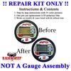 NOT A Gauge Assembly, Repair KIT (for Sea-Doo) Repair Kit for LCD Info Gauge Center Display (Fits Many 1996-05 GTX GSX GTI LRV RX XP/LTD DI RFI, See Ad for Exact Model & Year Fit view 2