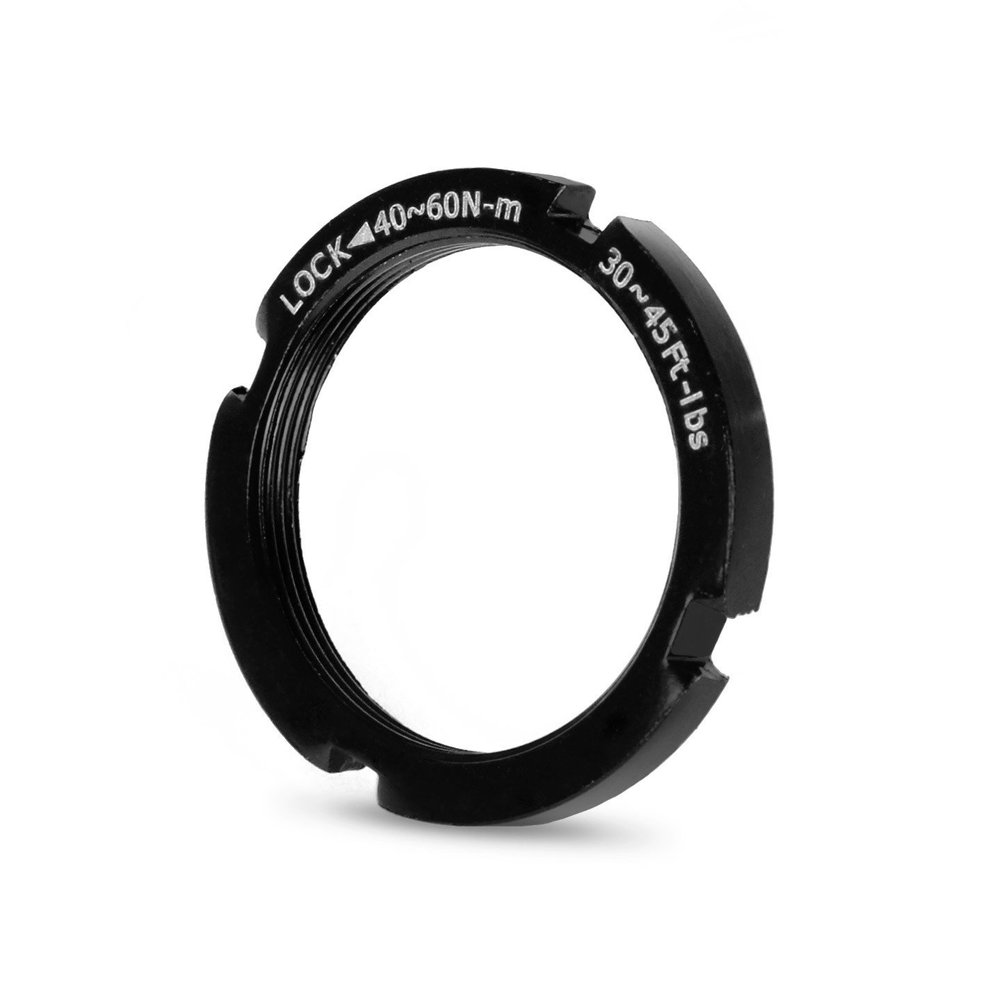Finna Cycles Lock Ring Lock Ring, Black, One Size
