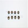 Aluminum 4mm Lock Nuts - 8Pcs Brown view 1