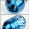 Auto Dynasty Aluminum Netted Style 6-Speed Manual Transmission Stick Shift Knob, Universal Fit, Light Blue view 3