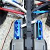GPM For Traxxas 1/16 Mini E-Revo/Mini Rally Upgrade Parts Aluminum Servo Protector - 2Pcs Set Blue view 3