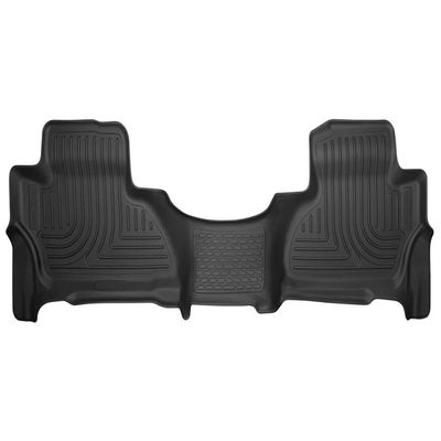 Husky Liners X-act Contour Floor Mats | Fits 2015-2020 Cadillac Escalade ESV | 2nd Row, 1-pc Black - 53171