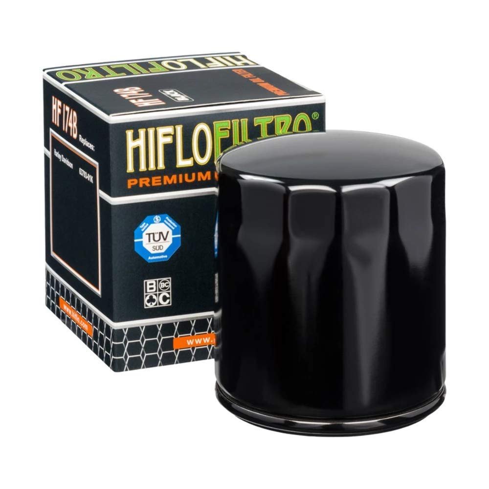 HiFloFiltro HF174B Premium Black Oil Filter